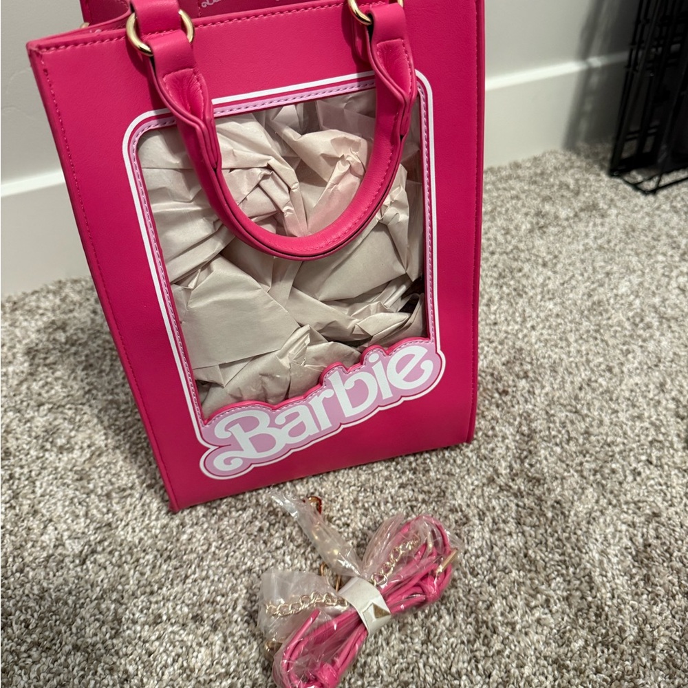 Cakeworthy Barbie Box Crossbody Purse NWT
